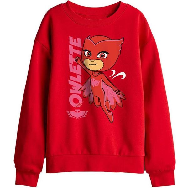 Pj Masks - Felpa Per Bambini TV30062 (116) (Rosso)-image