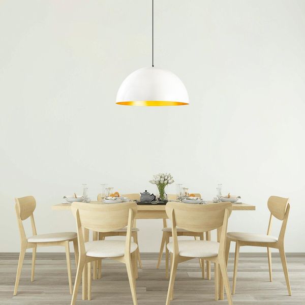 Opviq, Berceste- Berceste Nor, Bianco, Lampadario, 60 X 60 Cm, Corpo In Metallo-image