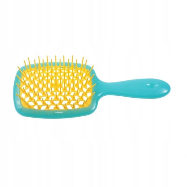 Spazzola Professionale Per Capelli Janeke Superbrush - Spremiagrumi, Giallo Turchese-image