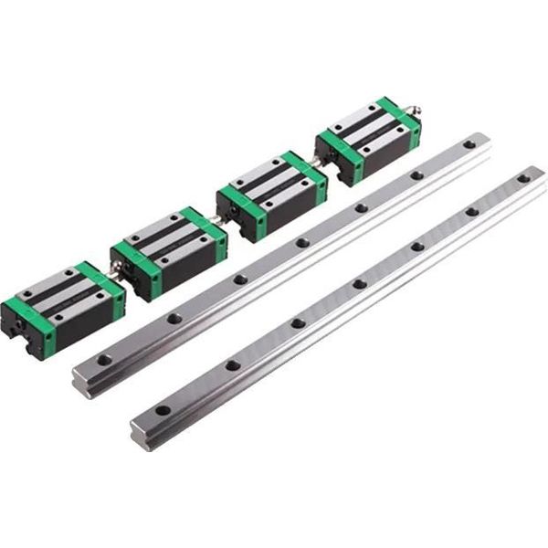 Guida Lineare Quadrata, 2 Pezzi HGR15 HGR20 + 4 Pezzi HGH15CA HGH20CA HGW20CC, 1000, 2HGR15 4 HGH15CA-image