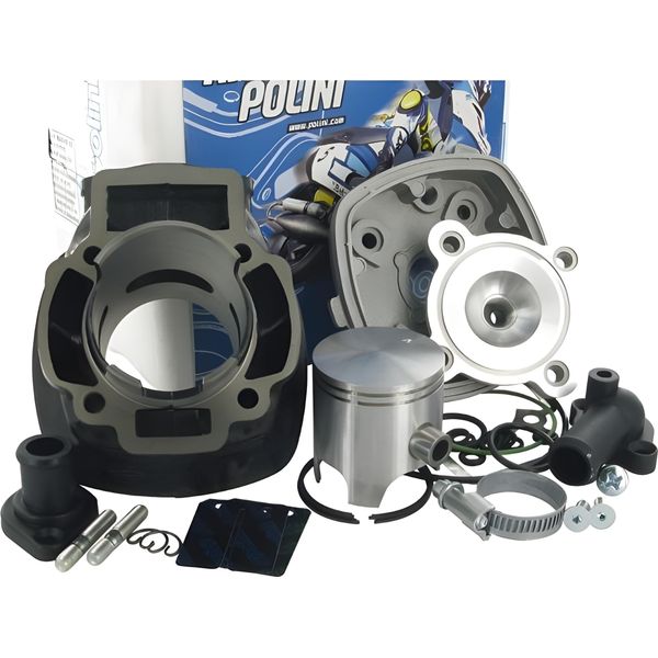 Kit Cilindro Polini Sport 70Cc Per Piaggio Lc (Filetto Lungo), Testa Cilindro Sdoppiata-image