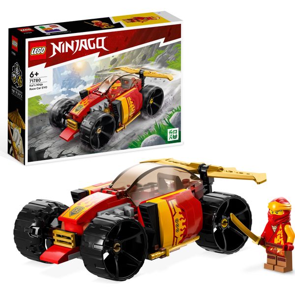 Lego 71780 Ninjago Kai's Ninja Racing Car Evo 2In1 Auto Da Corsa Giocattolo A Veicolo Fuoristrada, Kit Di Costruzione Per Bambini E Bambine Dai 6 Anni In Su, Idea Regalo Di Compleanno-image