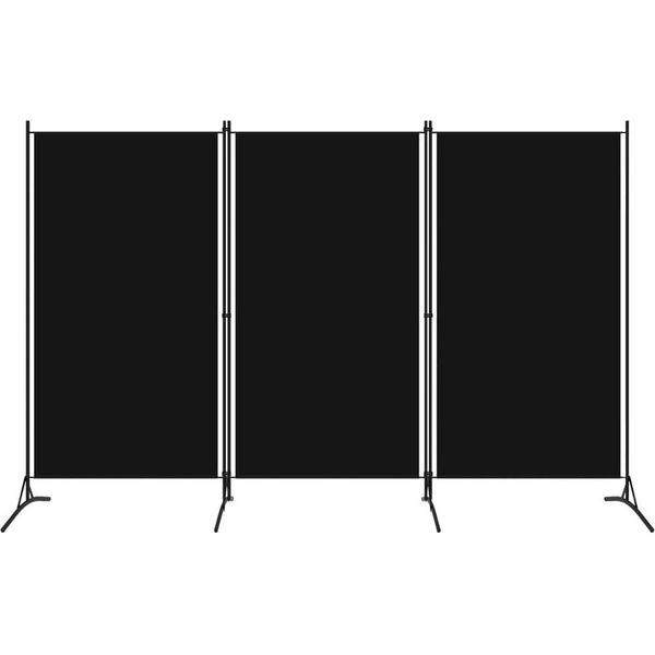 Syfax™ Paravento A 3 Pannelli Nero 260X180 Cm-image