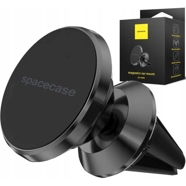 Supporto Magnetico Per Auto Spacecase Supporto Per Auto SC02 Ventilazione Magnetica Nera-image