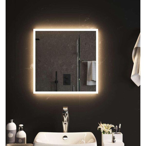 The Living Store Specchio Da Bagno A Led 50X50 Cm-image