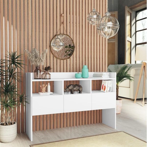Maison Exclusive - Credenza Bianca 105X30X70 Cm Materiale Ligneo-image