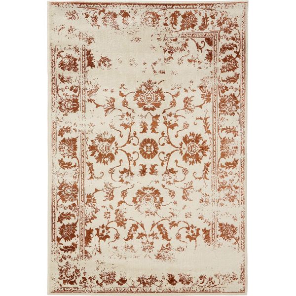 Tappeto Suki Crema/Arancio 120X170 Cm Soggiorno Rettangolare Benuta-image