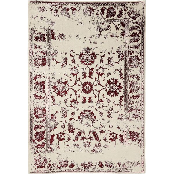 Tappeto Suki Crema/Rosso 120X170 Cm Soggiorno Rettangolare Benuta-image