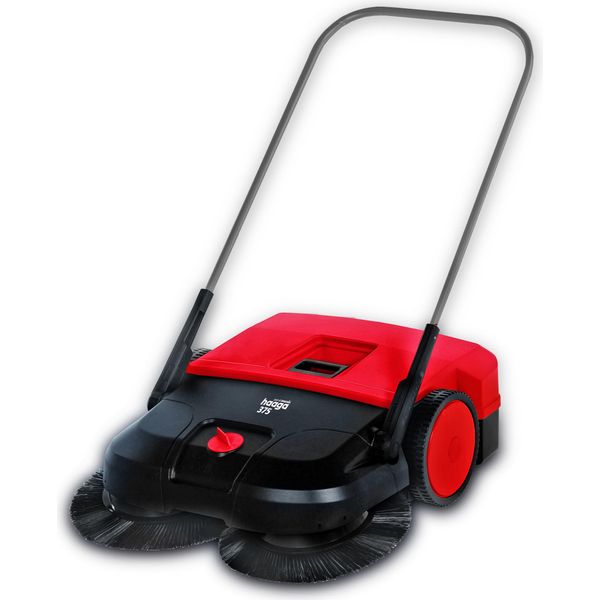 Spazzatrice Manuale Haaga 375 M.2 Scope Laterali 750Mm 2900 M²/H 50L Haaga-image