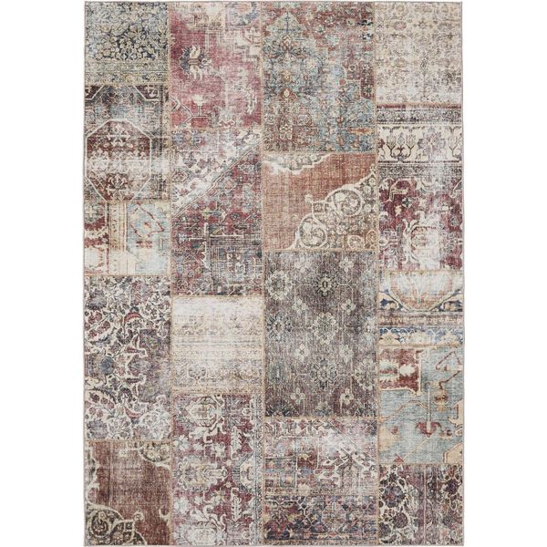 Tappeto Lavabile George Multicolore/Marrone 120X170 Cm Soggiorno Rettangolare Benuta-image