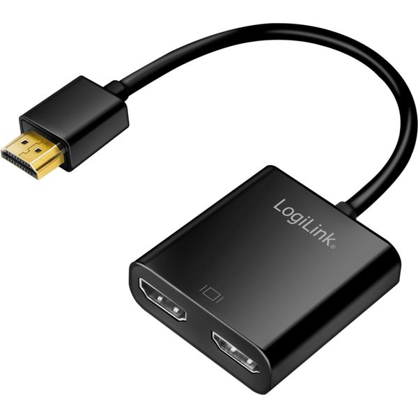 Logilink HD0061 Logilink 4K/60 Hz Splitter Hdmi, Downscaler, Edid, 2 Vie-image