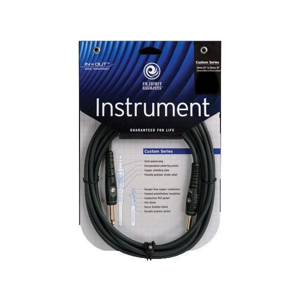 D'addario Planet Waves PW-G-10 3 M Cavo Dritto - Strumento Dritto-image
