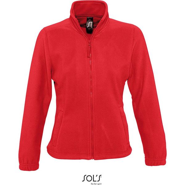 Sols 54500 | Giacca In Pile Da Donna North Con Pile Anti-Pilling - Colore: Rosso - Taglia: L-image