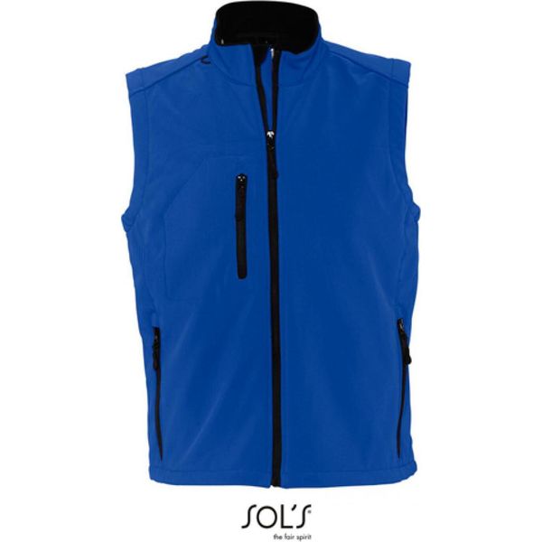 Sols 46601 | Gilet Softshell Rallye Senza Maniche / Scaldacorpo Da Uomo - Colore: Royal Blue - Taglia: 3XL-image