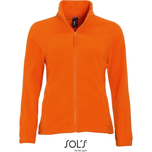 Sols 54500 | Giacca In Pile Da Donna North Con Pile Anti-Pilling - Colore: Arancione - Taglia: L-image