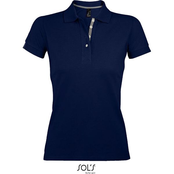 Sols 00575 | Polo Da Donna Portland - Colore: French Navy/Grey (Tinta Unita) - Taglia: Xxl-image