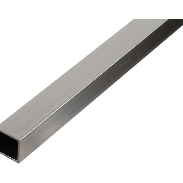 Alberts 474157 Tubo Quadro, Alluminio, Naturale, 1000 X 10 X 10 Mm-image