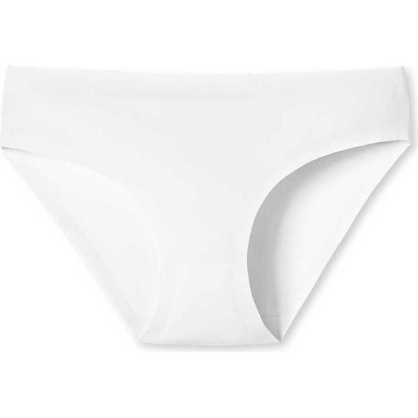 Slip Schiesser Damen, Cotone Invisibile - Single Jersey, Nahtlos Weiß S (Small)-image
