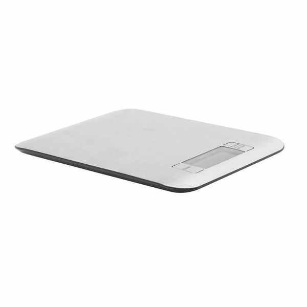 Vassoio Per Bilancia In Acciaio Inox Mastrad, Bilancia Da Cucina, Bilancia, Acciaio Inox, Plastica, Nero, F76500-image