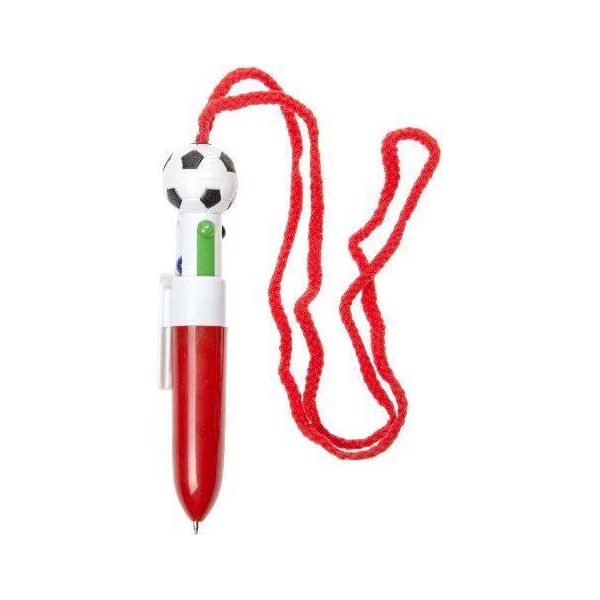 1 Biro In Quadricromia Con Pallone Da Calcio Da 12 Cm Ca-image