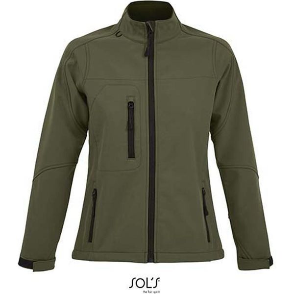Sols 46800 | Giacca Softshell Da Donna Roxy - Colore: Army - Taglia: M-image