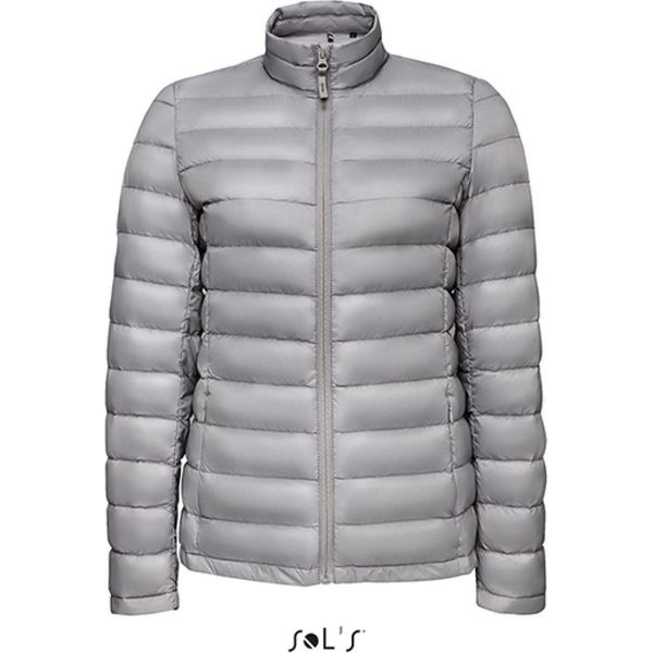 Sols 02899 | Giacca Da Donna Wilson - Imbottitura: 90% Piumino / 10% Piume 70 G - Colore: Grigio Metallizzato - Taglia: S-image