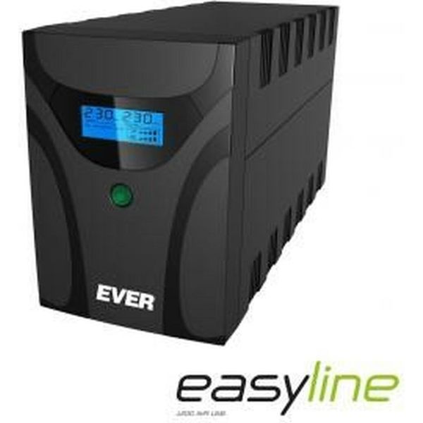 Ever Easyline 1200 Avr Usb Line-Interactive 1.2 Kva 600 W 4 Ac Outlet(S)-image