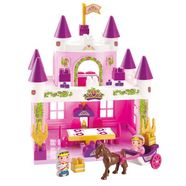 Ecoiffier Gioco Del Castello Reale Con Principe, Principessa E Accessori-image