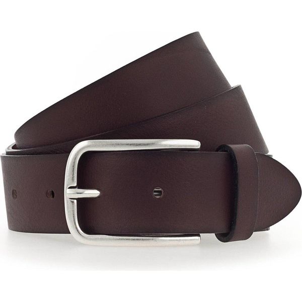 Vanzetti Pelle Cintura Denim Love 35Mm Full Leather Belt W90 Dark Brown Marrone Scuro-image
