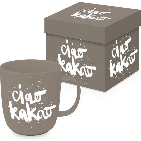 Ppd Ciao Cocoa Matte Mug, In Confezione Regalo, Tazza, Tazza Da Tè, Tazza Da Caffè, 400 Ml, 604499-image