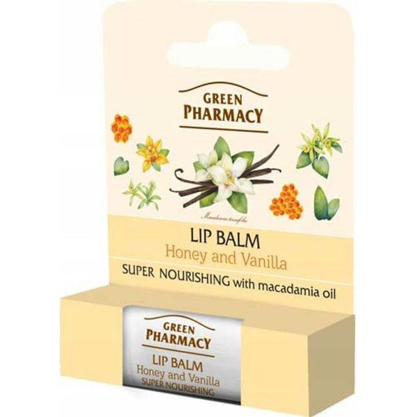 BáLsamo Labial Green Pharmacy Trattamento Labbra Nutriente Spf 10 Parabeni (3,6 G)-image