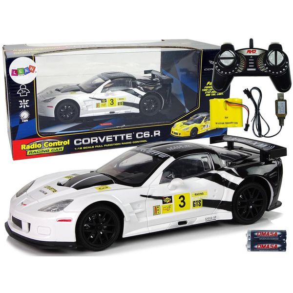 Corvette C6.R 1:18 Telecomando Bianco-image