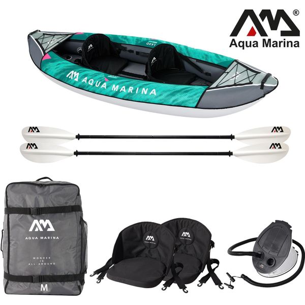 Aqua Marina Laxo 320Cm Kayak Set 2 Persone Canoa Gonfiabile Kayak Da Turismo Kayak-image