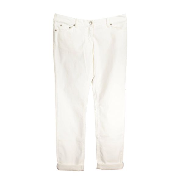 Fred Perry Pantaloni Donna Tessile Bianco SF18233 - Taglia: 40-image