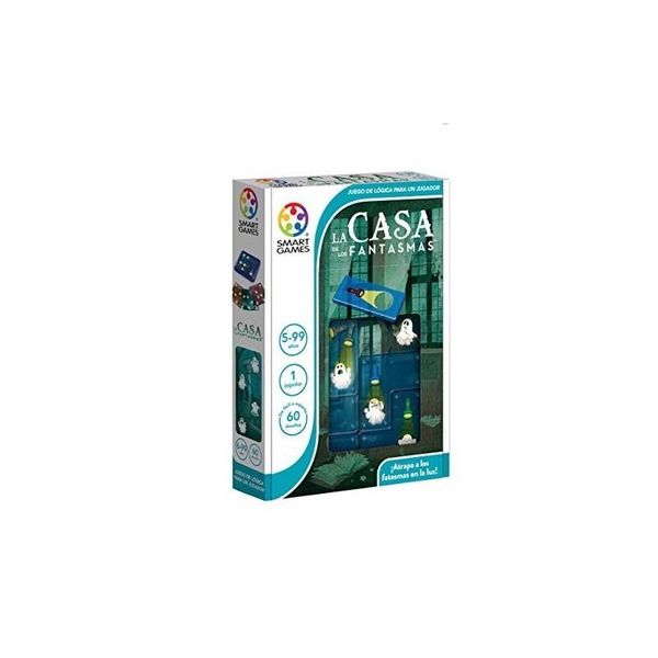 Smartgames - La Casa Dei Fantasmi, Giochi Da Tavolo Per Bambini Dai 6 Anni In Su, Giochi Educativi, 60 Sfide, Puzzle 3D Ludio-image