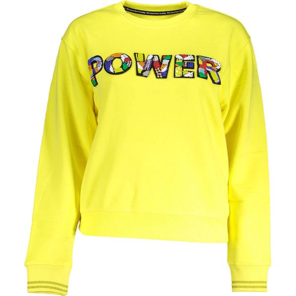 Desigual Maglia Senza Cerniera Signora Gialla : Colore - Giallo, Taglia - Xl Taglia: Xl Colore: Giallo-image