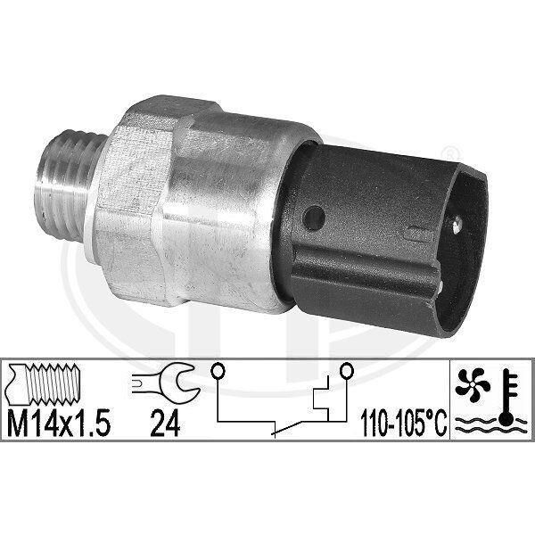 Era 331039 Interruttore Termico Ventola Radiatore Per Bmw 5 Berlina (E39) 5 Touring (E39) 3 Cabrio (E36) 3 Berlina (E36) 3 Coupé (E36)-image