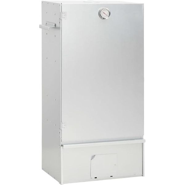 Vidaxl Forno Per Affumicatura Con Trucioli Di Legno 44,5X29X83 Cm Acciaio Zincato-image