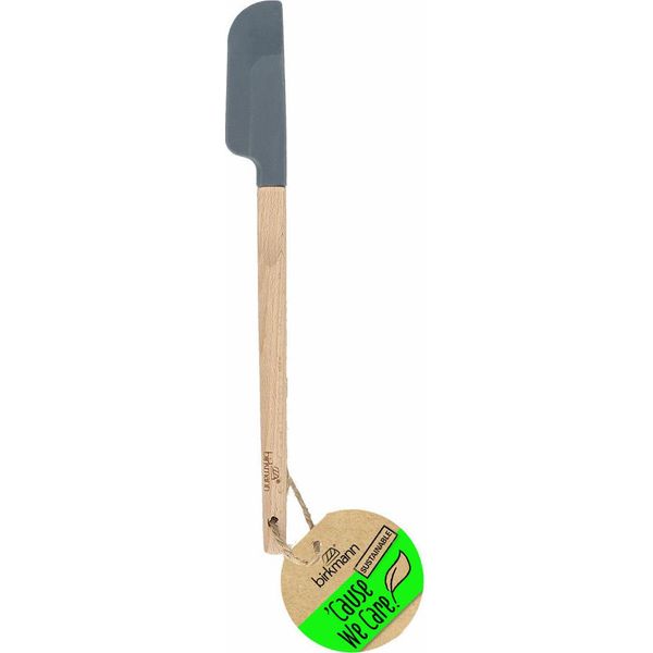 Raschietto Per Pasta Birkmann, 22 Cm X L 2,5 Cm, Testa In Silicone, Con Manico In Legno Di Faggio, 889231-image
