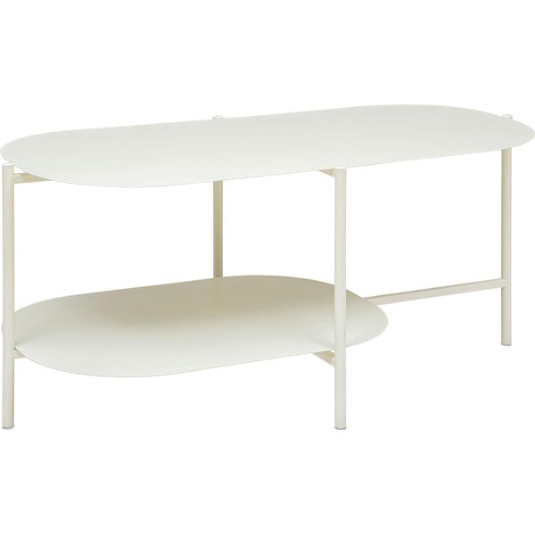 Kaffeetisch "Haja"" Metall - Grigio - 100X50 Cm - Atmosphera Interior Designer"-image