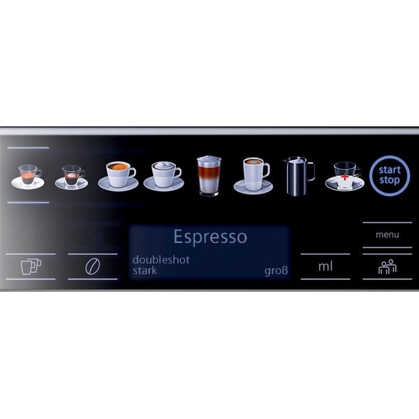Siemens TE657F09EN EQ.6 Extraklasse Macchina Da Caffè Completamente Automatica Inox Scuro-image