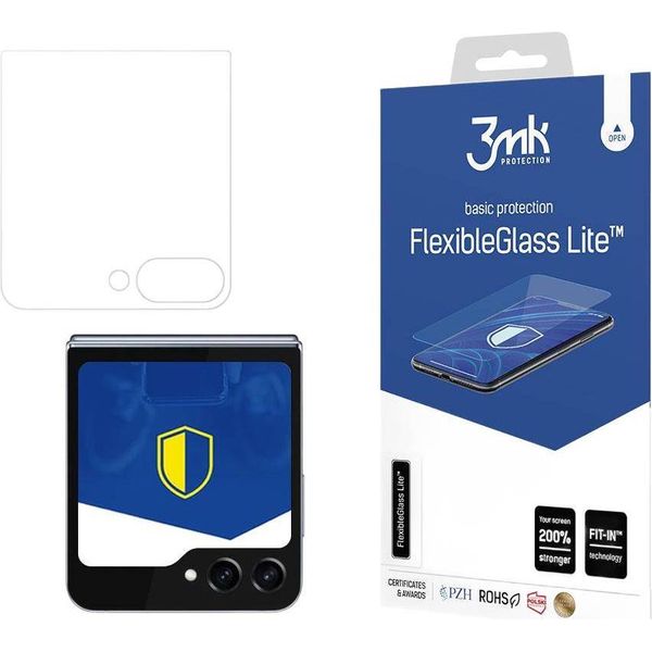 Samsung Galaxy Z Flip 5 (Fronte) - Vetro Flessibile 3Mk Lite-image
