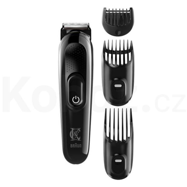 King C. Kit Regolabarba Da Uomo A Batteria Gillette Con 3 Pettini Intercambiabili-image