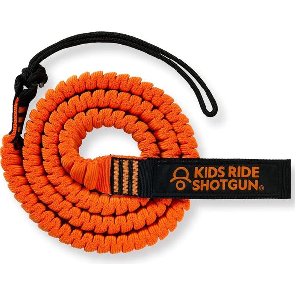 Kids Ride Shotgun Mtb Tow Rope Per Il Traino Di Una Bicicletta Per Bambini In Salita Arancione-image