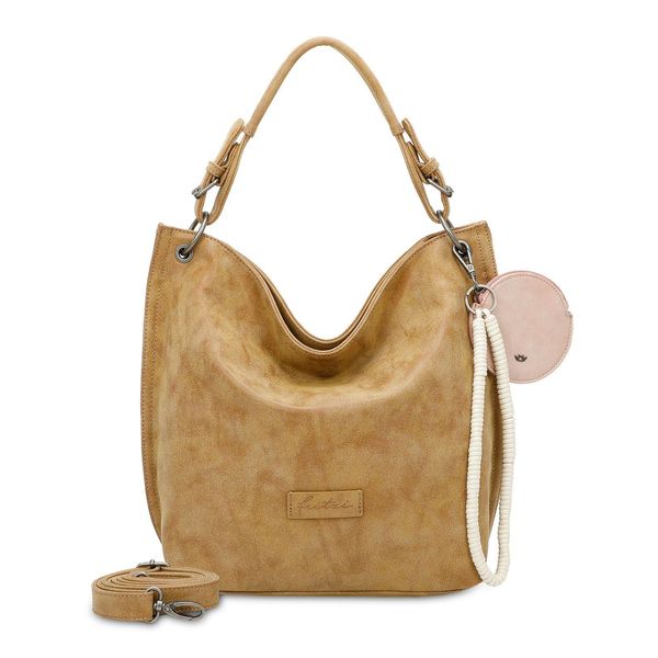 Fritzi Aus PreußEn Borsa A Tracolla Fritzi01N Vintage Hobo Bag Cracker Marrone Chiaro-image