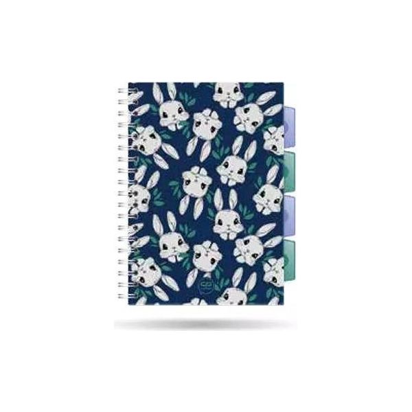 Quaderno A5 100K Griglia Pp Coolpack Bunnyland-image