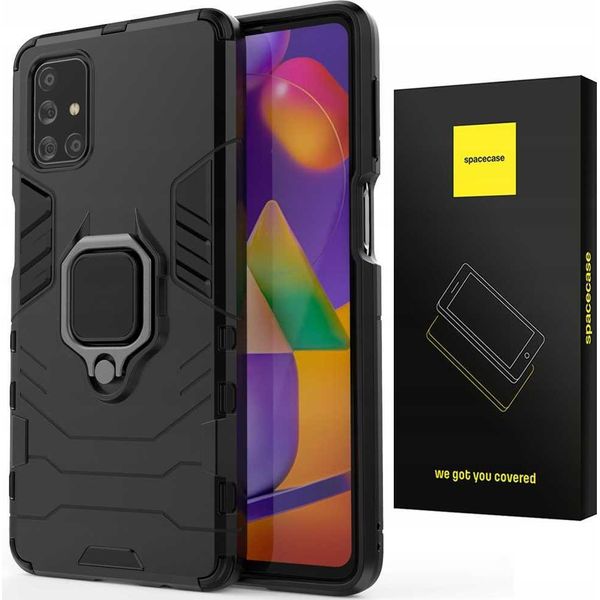 Spacecase Custodia Protettiva X-Ring Per Galaxy M31S Nero-image