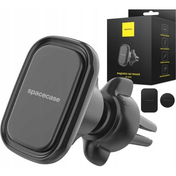 Supporto Magnetico Per Auto Spacecase Supporto Per Auto SC08 Ventilazione Magnetica Nera-image