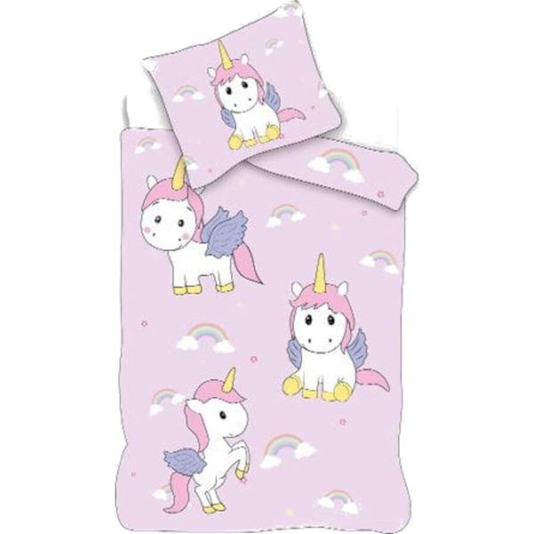 Bettbezug Unicorno 100 X 135 Cm Baumwolle Lilla-image