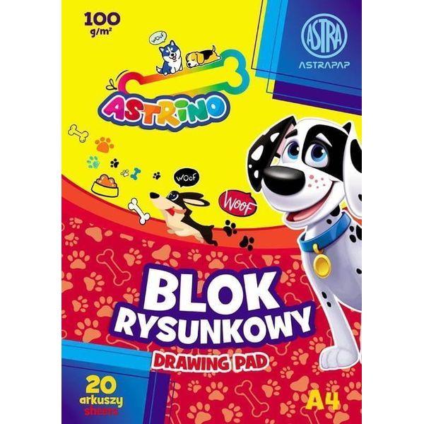 Blocco Da Disegno A4/20K 100G Astrino (10 Pz)-image